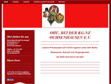 Tablet Screenshot of kg-nzochsenhausen.de